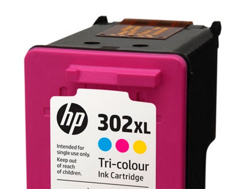 Ink-jet HP 302XL Envy 4524 4527 4528 4521 tricolor 330 pag F6U67AE, imagen 3 mini