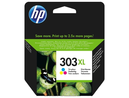 Ink-jet HP 303XL Envy photo 6230 7130 7830 color tricolor capacidad 415 T6N03AE, imagen 2 mini