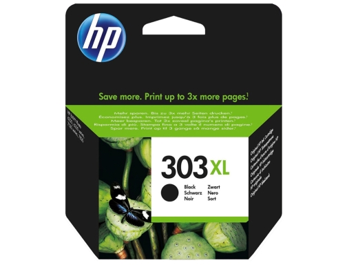 Ink-jet HP 303XL Envy photo 6230 7130 7830 color negro capacidad 600 T6N04AE, imagen 2 mini