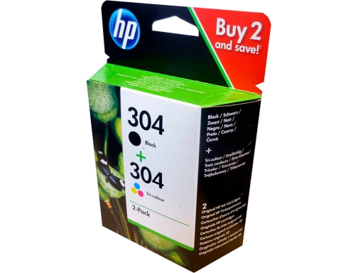 Ink-jet HP 304 3JB05AE Deskjet 2620 2630 3720 3730 3750 3760 Envy, imagen 3 mini