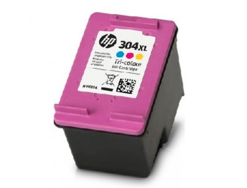 Ink-jet HP 304XL Deskjet 3000 3720 3730 tricolor 300 paginas N9K07AE, imagen 3 mini