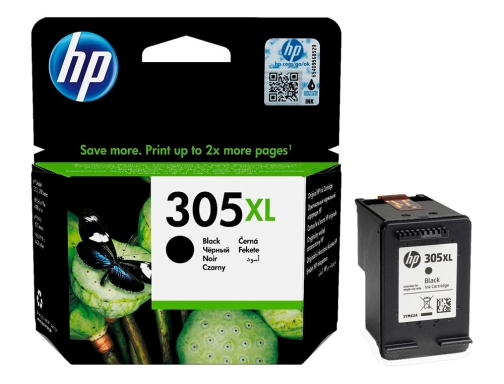 Ink-jet HP 305XL Deskjet 1210 1212 1255 2732 2752 4155 4158 Envy 3YM62AE, imagen 4 mini