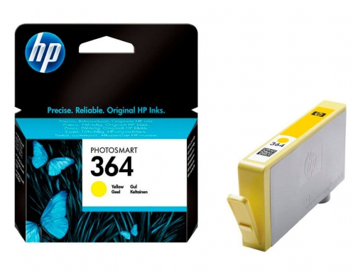 Ink-jet HP 364 amarillo Photosmart premium - c309a series c5300 c6300 b8500 CB320EE, imagen 2 mini