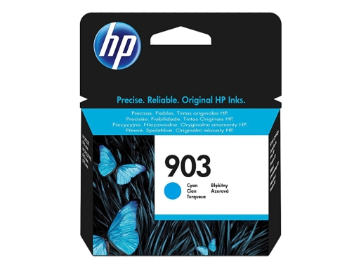 Ink-jet HP 903 Officejet pro 6960 6970 cian 315 pag T6L87AE, imagen 2 mini