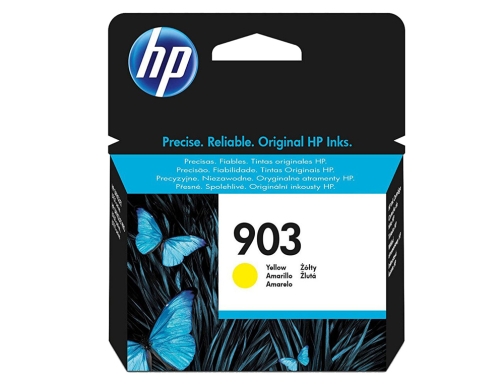 Ink-jet HP 903 Officejet pro 6960 6970 amarillo 315 pag T6L95AE, imagen 2 mini