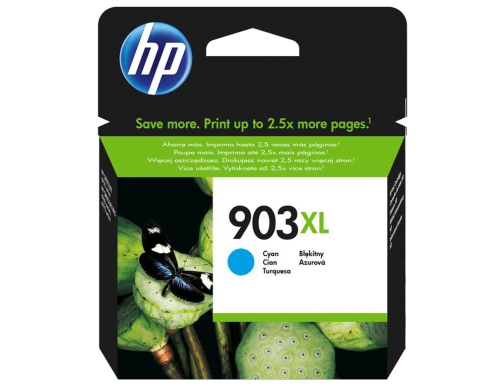 Ink-jet HP 903XL Officejet 6960 6970 cian 825 paginas T6M03AE, imagen 2 mini