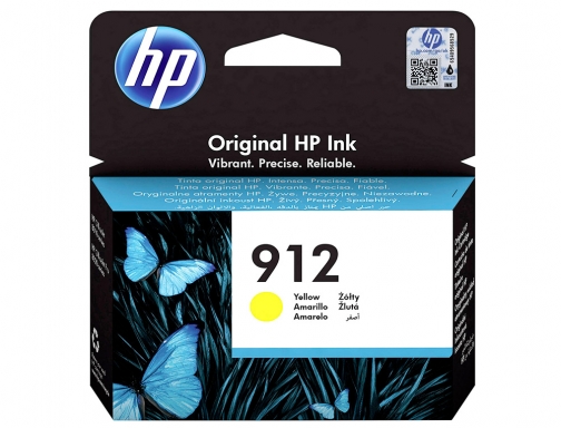 Ink-jet HP 912 Officejet 8010 8020 8035 amarillo 315 pag 3YL79AE, imagen 2 mini