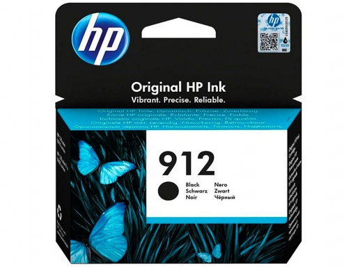 Ink-jet HP 912 Officejet 8010 8020 8035 negro 300 pag 3YL80AE, imagen 3 mini