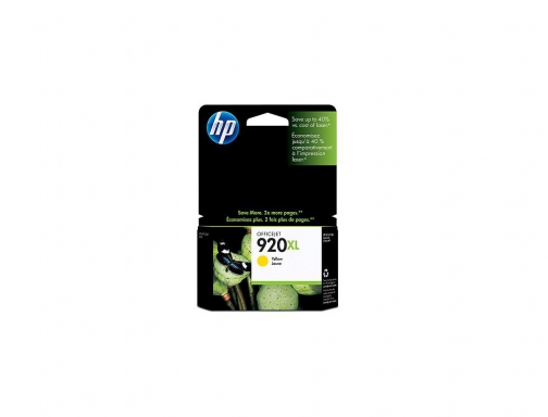 Ink-jet HP 920XL amarillo 700pag Officejet 920 6500 CD974AE#BGY, imagen 2 mini