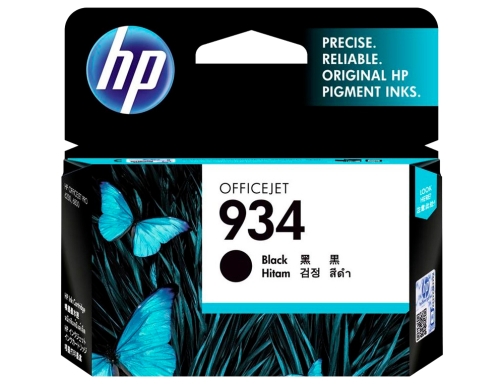 Ink-jet HP 934 Officejet 6815 6230 6830 negro 400 pag C2P19AE#BGY, imagen 2 mini