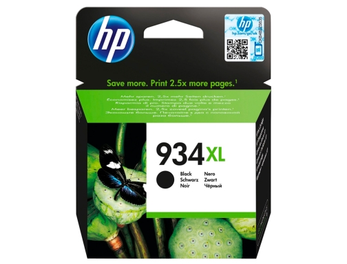 Ink-jet HP 934XL ojp 6230 6830 negro 1000 pag C2P23AE#BGY, imagen 2 mini