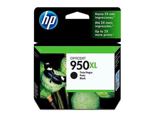 Ink-jet HP 950XL negro CN045AE capacidad 2300 pag, imagen 2 mini