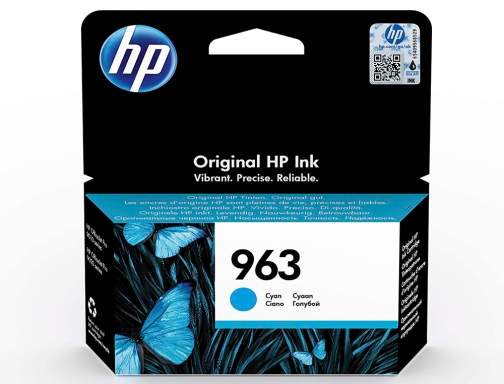 Ink-jet HP 963 Officejet pro 9010 9020 9022 9023 9025 cian 700 3JA23AE, imagen 2 mini