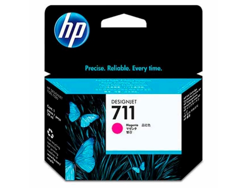 Ink-jet HP Designjet t120 t520 magenta n 711 pack 3 1000 paginas CZ135A, imagen 2 mini