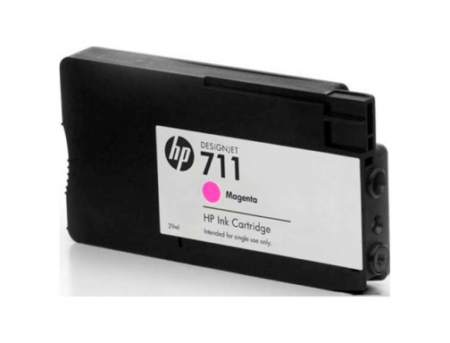 Ink-jet HP Designjet t120 t520 magenta n 711 pack 3 1000 paginas CZ135A, imagen 3 mini