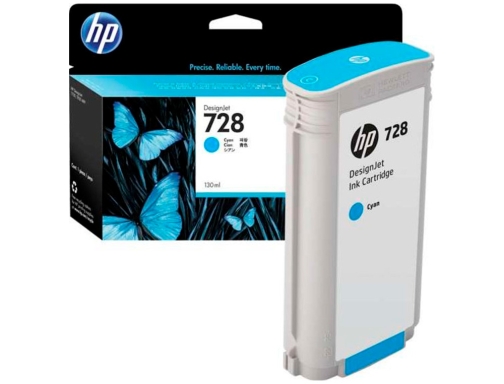 Ink-jet HP Designjet t730 cian n 728 1000 paginas F9J67A, imagen 4 mini