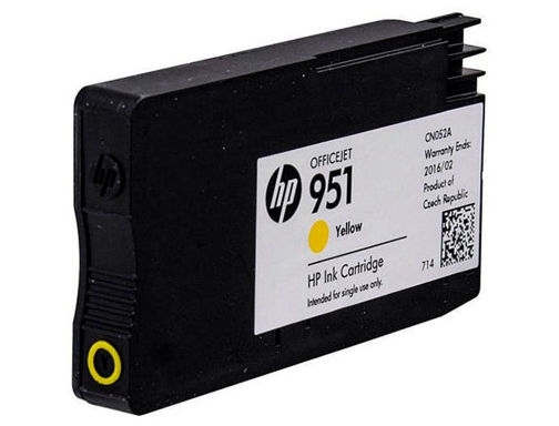 Ink-jet HP inyeccion 951 A7f64a 1000 paginas amarillo CN052AE, imagen 3 mini