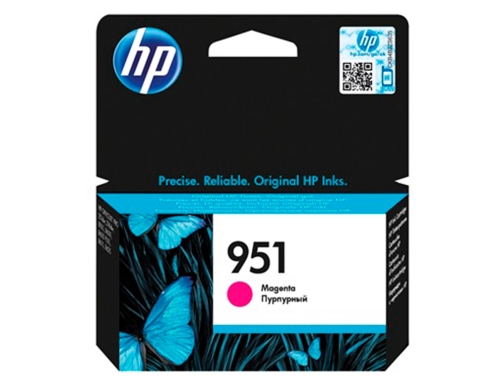 Ink-jet HP inyeccion magenta n 951 aprox.700 p ginas A7f64a 1000 paginas CN051AE, imagen 2 mini