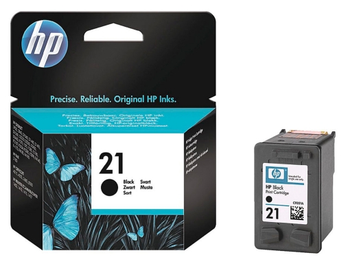 Ink-jet HP n.21 negro -5ml- dj 3920 3940 d2360 f380 psc 1410 C9351AE, imagen 2 mini