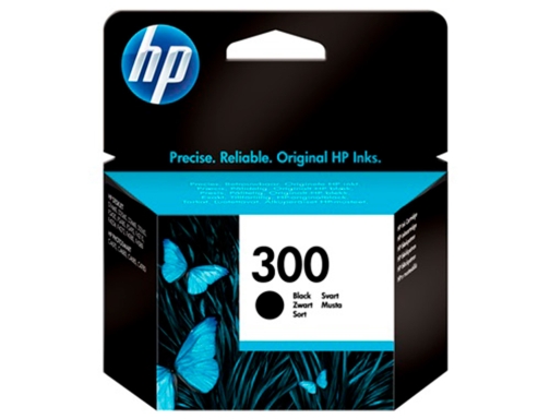 Ink-jet HP n.300 negro dj f4224 aio dj d2560 200 pag CC640EE, imagen 2 mini