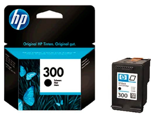 Ink-jet HP n.300 negro dj f4224 aio dj d2560 200 pag CC640EE, imagen 5 mini