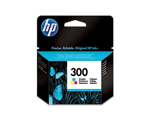 Ink-jet HP n.300 tricolor dj f4224 aio dj d2560 165 pag CC643EE, imagen 2 mini