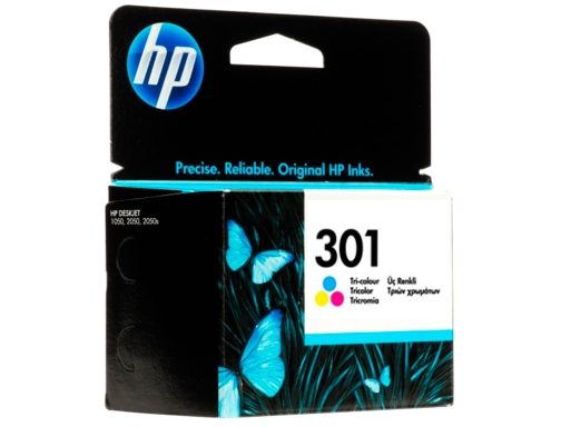 Ink-jet HP n.301 tricolor Deskjet 1050 2540 3050 Envy 4500 5530 Officejet CH562EE, imagen 4 mini