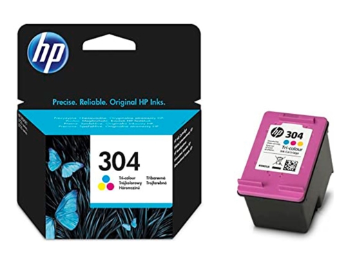 Ink-jet HP n.304 Deskjet 3000 3720 3730 tricolor 100 paginas N9K05AE, imagen 5 mini