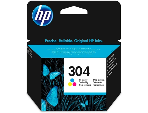 Ink-jet HP n.304 Deskjet 3000 3720 3730 negro 120 paginas N9K06AE, imagen 2 mini