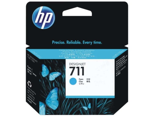 Ink-jet HP n.711 cian 29 ml Designjet t120 t520 CZ130A, imagen 2 mini