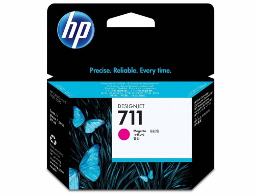 Ink-jet HP n.711 magenta 29 ml Designjet t120 t520 CZ131A, imagen 2 mini