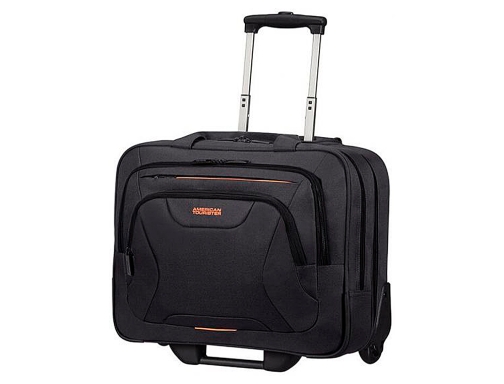 Maletin Samsonite american tourister work para portatil de 15,6- con ruedas y SA33G006 NE , negro, imagen 2 mini