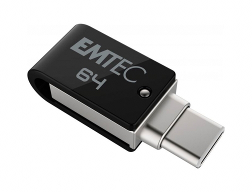 Memoria Emtec usb 3.2 dual mobile & go type-c usb 64 gb Emtec e173607, imagen 4 mini