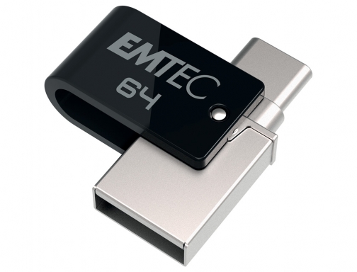 Memoria Emtec usb 3.2 dual mobile & go type-c usb 64 gb Emtec e173607, imagen 5 mini