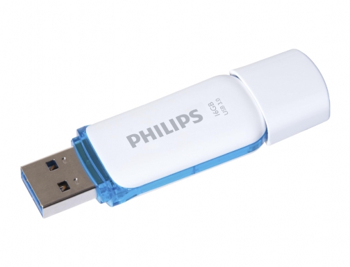 Memoria usb Philips flash usb 3.0 16gb snow blue FM16FD75B, imagen 3 mini