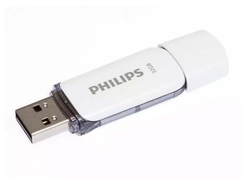 Memoria usb Philips flash usb 2.0 32gb snow grey FM32FD70B, imagen 3 mini