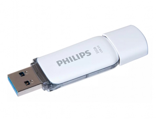 Memoria usb Philips flash usb 3.0 32gb snow grey FM32FD75B, imagen 3 mini
