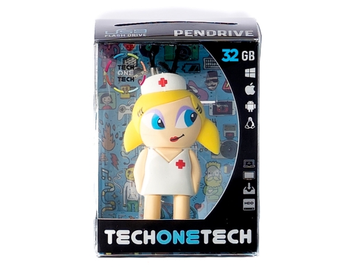 Memoria usb Tech on tech enfermera kitty 32 gb TEC5038B-32, imagen 5 mini