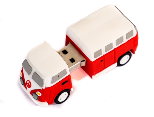 Memoria usb Tech on tech hippy van bang camper 32 gb TEC5147-32, imagen 3 mini