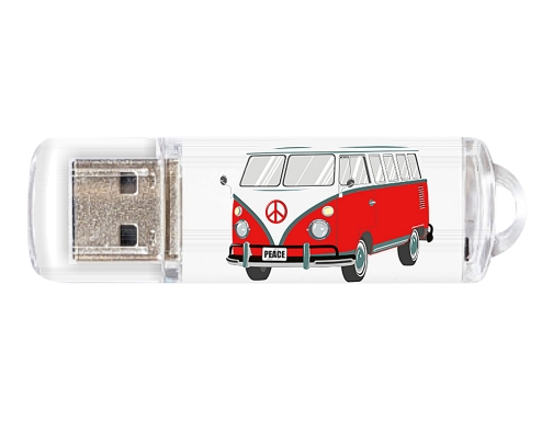 Memoria usb Techonetech flash drive 32 gb 2.0 camper van-van TEC4004-32, imagen 2 mini