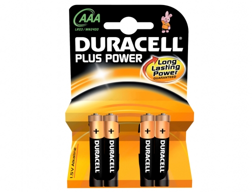 Pila Duracell recargable AAa 750 mah blister de 4 unidades 940263, imagen 2 mini
