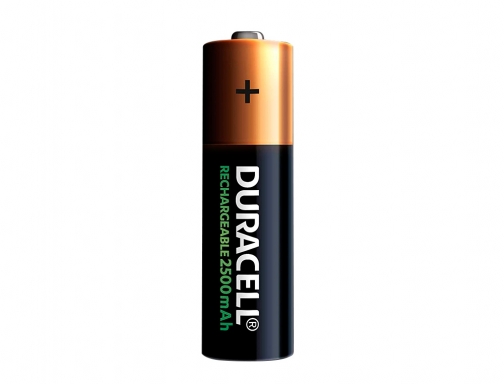 Pila Duracell recargable staycharged AA 2500 mah blister de 4 unidades 75071755, imagen 3 mini