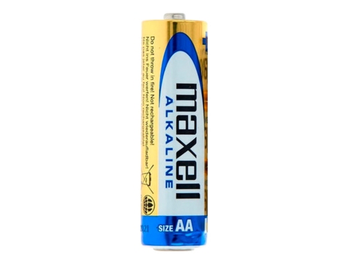 Pila Maxell alcalina 1.5 v tipo AA lr06 blister de 4 unidades LR06-B4 MXL, imagen 3 mini