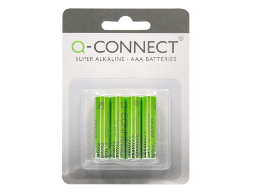 Pila Q-connect alcalina AAa blister con 4 unidades KF00488, imagen 2 mini