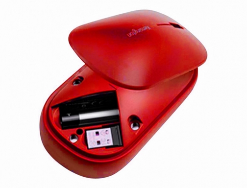 Raton Kensington inalambrico suretrack dual color rojo K75352WW, imagen 4 mini