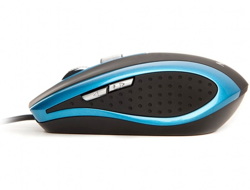 Raton Ngs cable tick optico 800 1600 dpi 6 botones nano conexion TICKBLUE , azul, imagen 4 mini