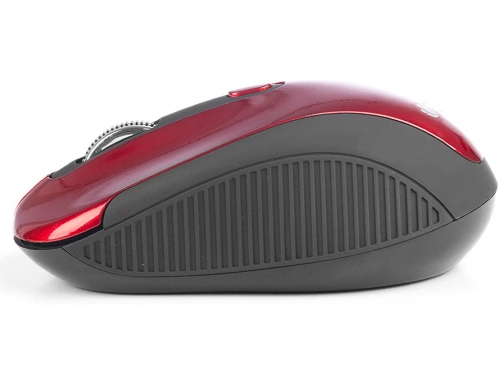 Raton Ngs haze optico 800 1600 dpi inalambrico nano receptor usb 2,4 HAZERED , rojo, imagen 5 mini