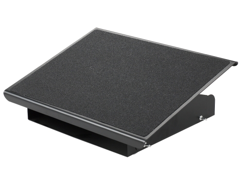 Reposapies de metal Q-connect ajustable 3 alturas 415x326x103 mm KF17950, imagen 2 mini