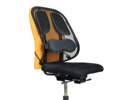 Respaldo ergonomico Fellowes mesh professional apoyo lumbar completo ajustable verticalmente 8029901, imagen 2 mini