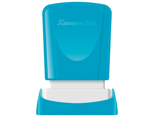 Sello X-stamper quix para mquina ESTM-H, azul medidas 11x25 mm QPTL-Q1125RU Q04 AZ, imagen 2 mini